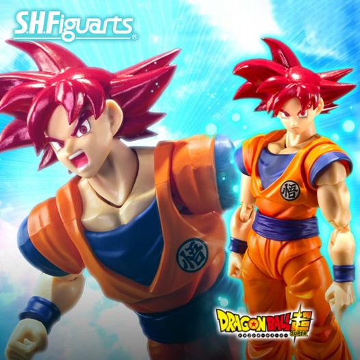 S.H. Figuarts Dragon Ball Z Goku Super Saiyajin God Bandai